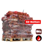 60 Zakken Eiken Haardhout – 22L