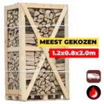 Grote Pallet Eiken Brandhout