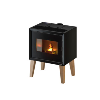 Pelletkachel Modo zwart – 9,3 kW