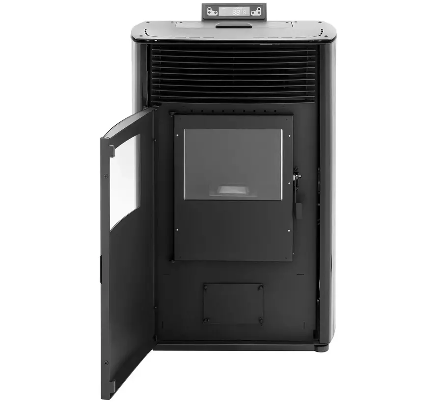 Pelletkachel CR04 13,1 kW met Wi-Fi en afstandsbediening..